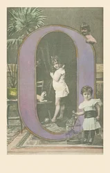 O: Tre børn, et bur