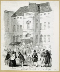 Åbning af Musee Royal (Musee du Louvre), 15. marts