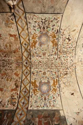 Sognekirke (Vor Frue af Solers Kirke). interiør Skibet, lofterne. Vægmalerier. 1500-tallet (?).