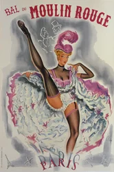 Fest i Moulin Rouge