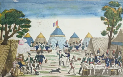 Parti givet til de russiske grenaderer af grenadererne i Grande Armée, 30. juni 1807