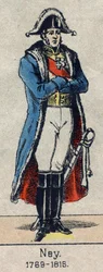 Portræt en pied af Michel Ney (1769-1815) marechal d