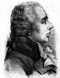 Portræt af Adrien Marie Legendre, fransk matematiker (1752 -1833).