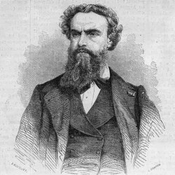 Portræt af Alexandre Cabanel (1823-1899), fransk maler. Indgravering i "" The Illustrated World"" nr. 338 af 3. oktober