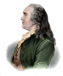Portræt af Anne Robert Jacques Turgot, baron de lAulne (1727-1781) fransk økonom og statsmand.