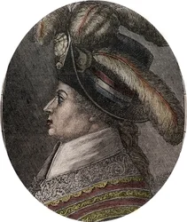 Portræt af Barthelemy Francois Marie (Marquis) (1747-1830) (Balthazar Francois, Marquis of Barthelemy) - indgravering i "" Nouvelle Nationale Encyclopedia"" af Maurice La Charest - 1870 -