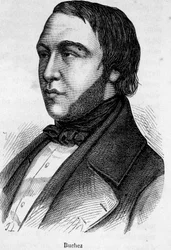 Portræt af Buchez, fransk filosof og politiker (1796 - 1865)
