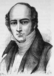 Portræt af Camille Hyacinthe Odilon Barrot (1791-1873), fransk politiker - i "" L