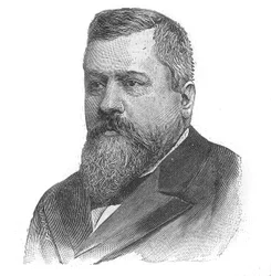 Portræt af Charles Dupuy (1851-1923), fransk politiker, i "Le Petit Parisien""