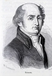 Portræt af Charles Gilbert Romme, fransk politiker (1750-1795) - i ""L