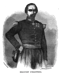 Portræt af Charles Marie Napoleon de Beaufort d