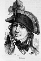 Portræt af Charles Pichegru, fransk general (1761-1804) - i "" The History of France"" af Henri Martin