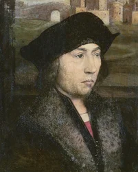 Portræt af Charles VIII (1470-98)