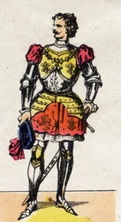 Portræt af Karl Temeraire (1433-1477) hertug af Bourgogne i 1467.