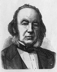 Portræt af Claude Bernard (1813 - 1878), fransk fysiolog - i "Album de la Science; berømte videnskabsmænd; Store opdagelser”” 1896.
