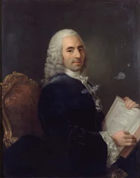 Portræt af Francois Quesnay (1694-1774), Louis XV