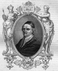 Portræt af Gaspard Contarini (1483-1542) kardinal og legat af pave Paul III ved rigsdagen i Regensburg. Indgravering i "" Pavernes historie (...) Dronningekongens og kejsernes forbrydelser gennem århundrederne" af Maurice Lachatre