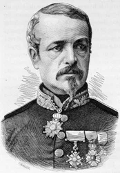 Portræt af general Charles Auguste Frossard (1807 - 1875) - i "" L