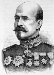 Portræt af general Trochu (1815 - 1896) - i "" The History of France"" af Henry Martin