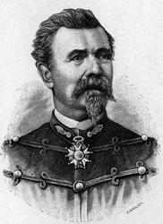 Portræt af General de Reffye - i "" Album of Science; berømte videnskabsmænd; Store opdagelser””” 1896.