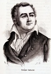 Portræt af Georges Cadoudal - gravering