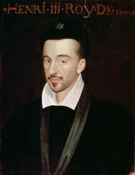 Portræt af Henri III (1551-89)