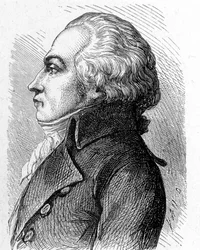 Portræt af Jacques Constantin Perier (1742 - 1818) - i "" Album of Science; berømte lærde; Store opdagelser””” 1896.