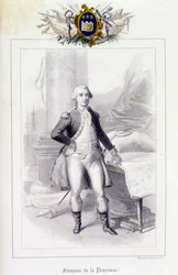 Portræt af Jean-Francois Galaup, Comte de La Perouse (Jean Francois Laperouse