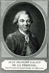 Portræt af Jean Francois Galaup de la Perouse (1741-88)