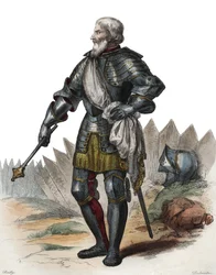 Portræt af Jean II Le Maingre (Le Meigre) (1366-1421), kaldet Boucicaut, marskal af Frankrig.