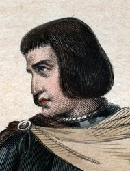 Portræt af Jean Juvenal (Jouvenel) des Ursins (1360-1431), fransk dommer.