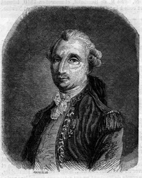 Portræt af Johann Friedrich Blumenbach (1752-1840), tysk antropolog og biolog. Stik fra 1852.