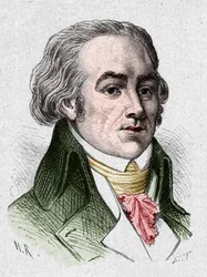 Portræt af Joseph Genevieve, greve af Puisaye