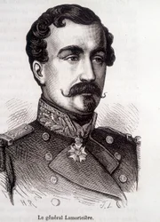 Portræt af Lamoricière, fransk general og politiker (1806 - 1865)