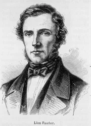 Portræt af Leon Faucher