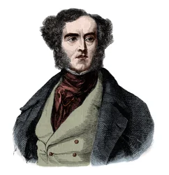 Portræt af Lord George Cavendish Bentinck (1802-1848), engelsk statsmand og sportsmand.