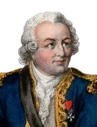 Portræt af Louis Antoine, Comte de Bougainville (1729-1811), fransk admiral og opdagelsesrejsende.