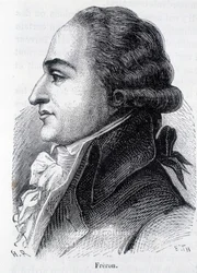 Portræt af Louis Marie Stanislas Freron (1754-1802), fransk publicist - i "" L