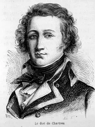 Portræt af Louis Philippe II Joseph, hertug af Orléans og Chartres, kendt som Philippe Egalité