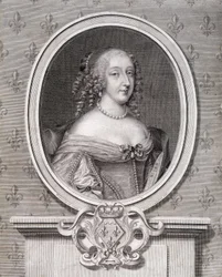 Portræt af Mademoiselle de Montpensier kaldet "Grande Mademoiselle"