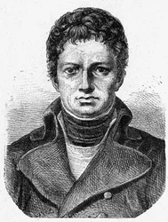Portræt af Nicolas René Dufriche, Baron Desgenettes (1762 - 1837), fransk militærlæge - i "Album de la Science; berømte videnskabsmænd; Store opdagelser””” 1896.