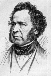 Portræt af Paul Duke of Noailles (1802-1885), fransk historiker og akademiker. Indgravering i "" Le Monde Illustré"" nr. 883 af 14. marts 1874.