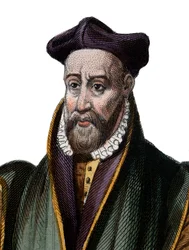 Portræt af Philibert Delorme (De Lorme) (De lOrme) (1510-1570), fransk arkitekt.