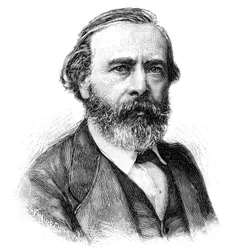 Portræt af Pierre Edouard (Pierre-Edouard) Frere (1819-1886), fransk maler. Indgravering i ""The Illustrated World"", 5. juni