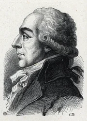 Portræt af Pierre Louis Roederer (1754-1835), fransk advokat og politiker. Stik fra 1889. Privat samling.
