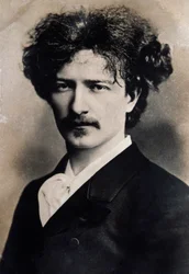 Portræt af den polske komponist Ignacy Jan Paderewski (1860-1941)
