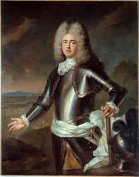Portræt af Simon Arnauld, markis af Pompone (1618 - 1699). Anonymt maleri
