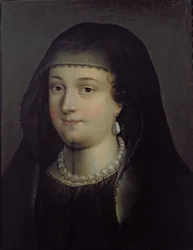 Portræt af en pige, der formodes at være Mary Queen of Scots (1542-87)