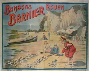 Plakat, der reklamerer for Barnier-slik