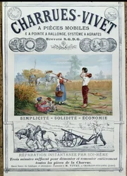 Plakatannoncering Live on Plough, c.1891